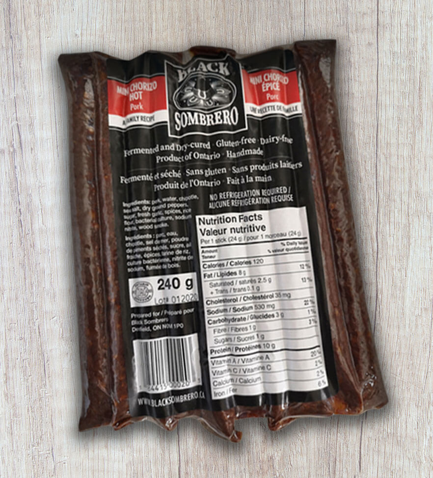 Mini Chorizo 10 Pack – Hot